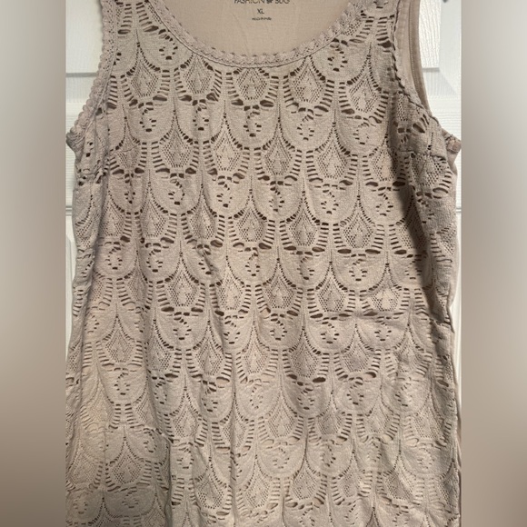 đź’™Fashion Bug crochet Tank top XL - Picture 4 of 7